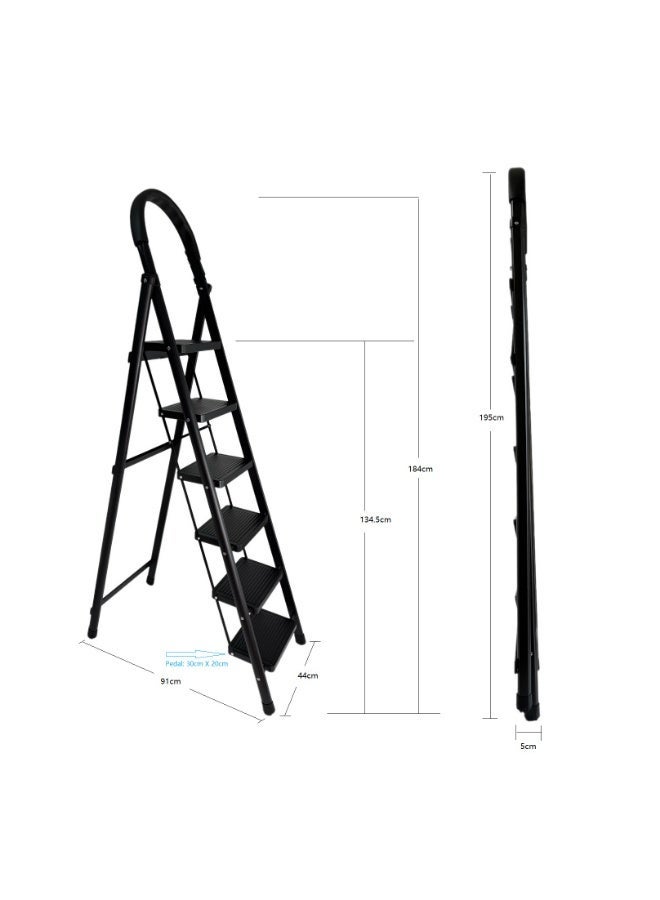 كابجون ستة خطوات من سلم قابل للطي - Image 2